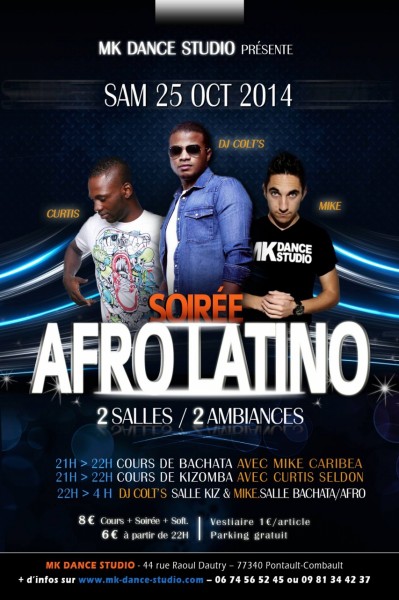 soirée afro latino 25 octobre 2014